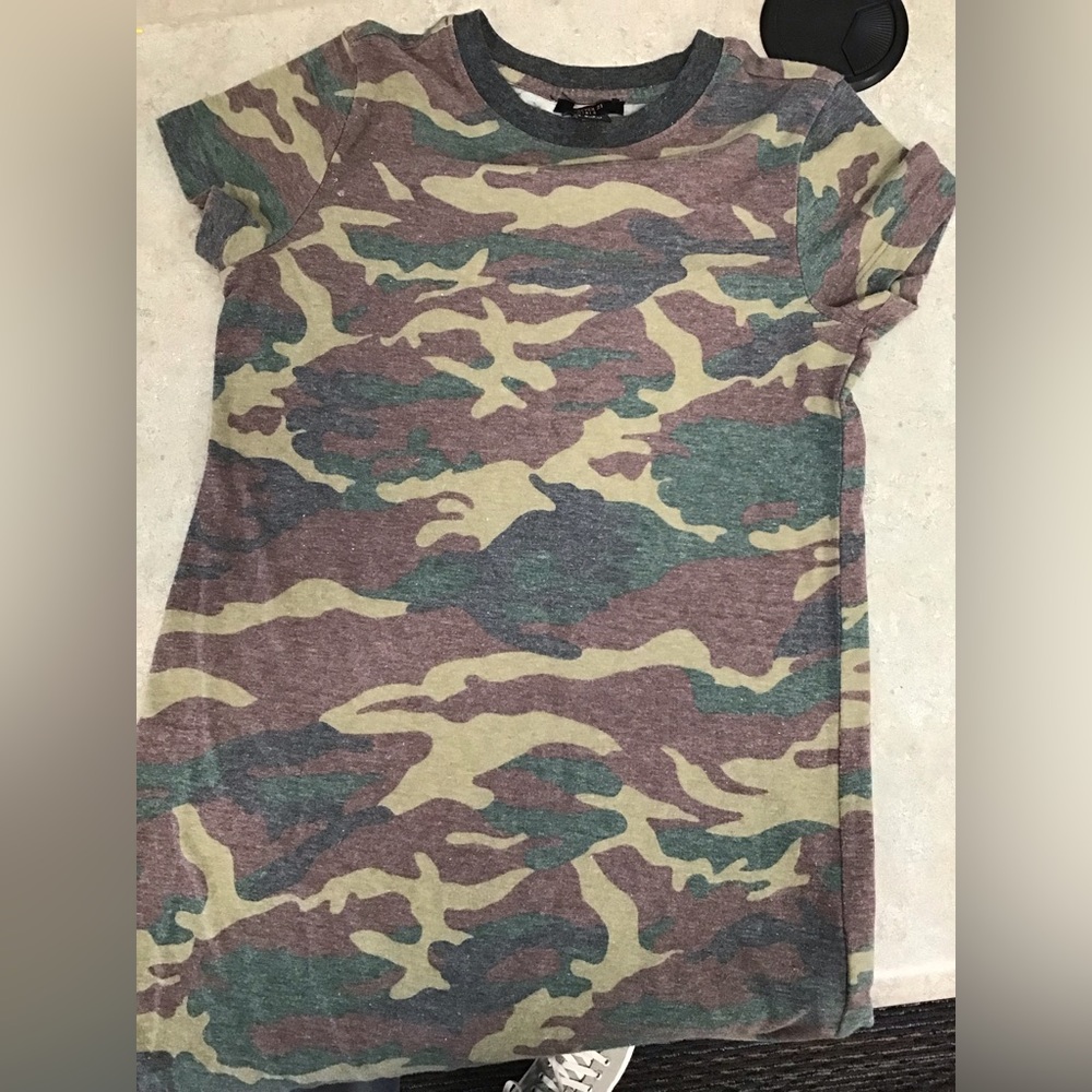 Forever 21 camo girls dress